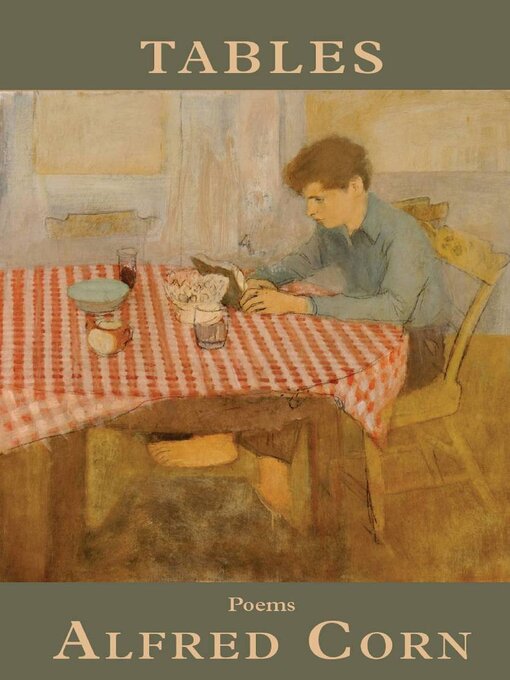 Title details for Tables by Alfred Corn - Available